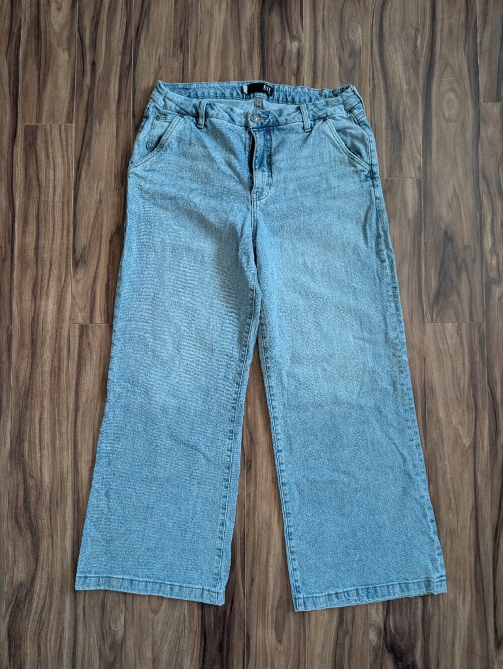 KUT Megan High Waist Wide Leg Jeans